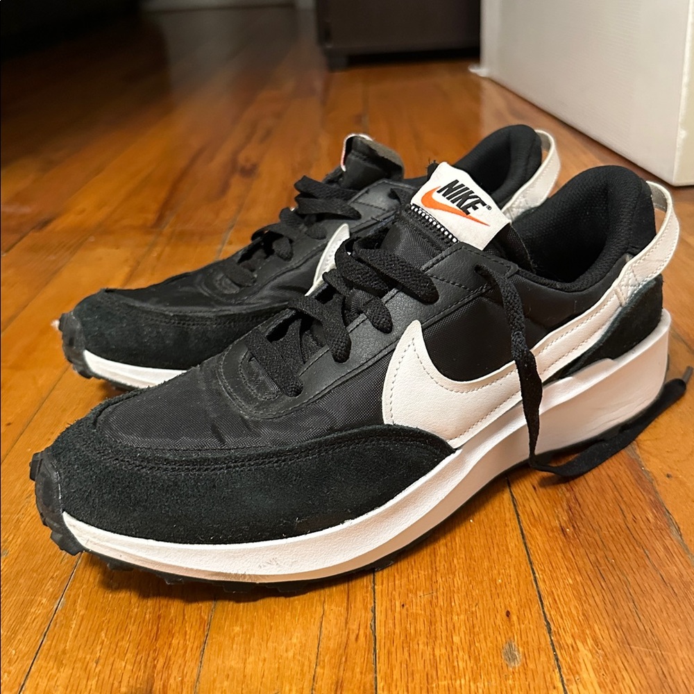 Nike Black and White Athletic Shoes
